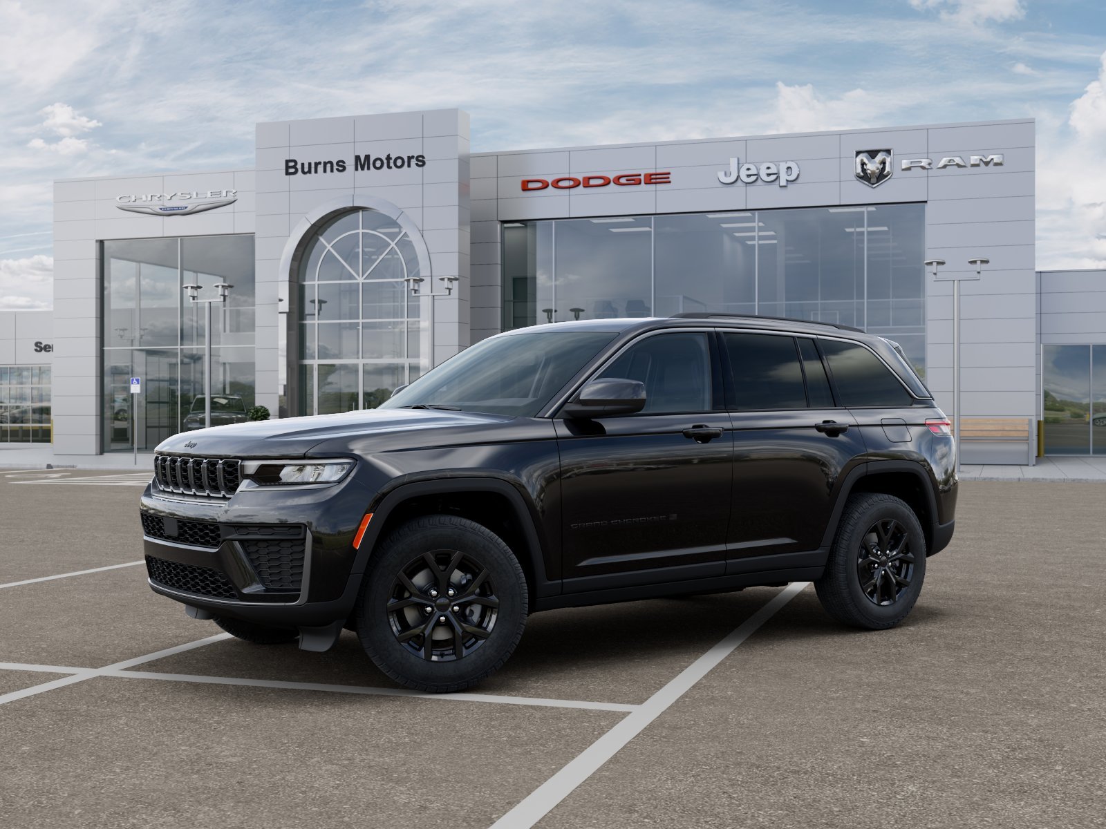 New 2026 Diamond Black Crystal Pearl-Coat Exterior Paint Jeep Laredo Altitude image 28