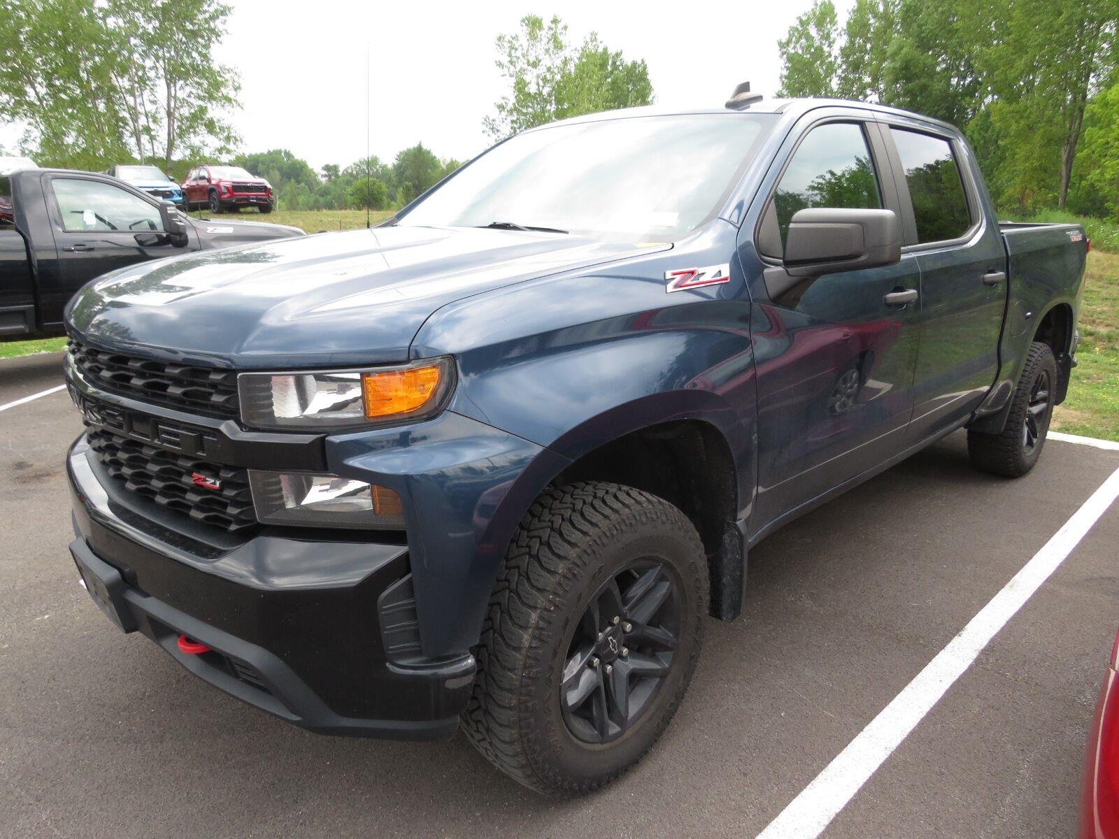 Used 2020 Northsky Blue Metallic Chevrolet Custom Trail Boss image 11