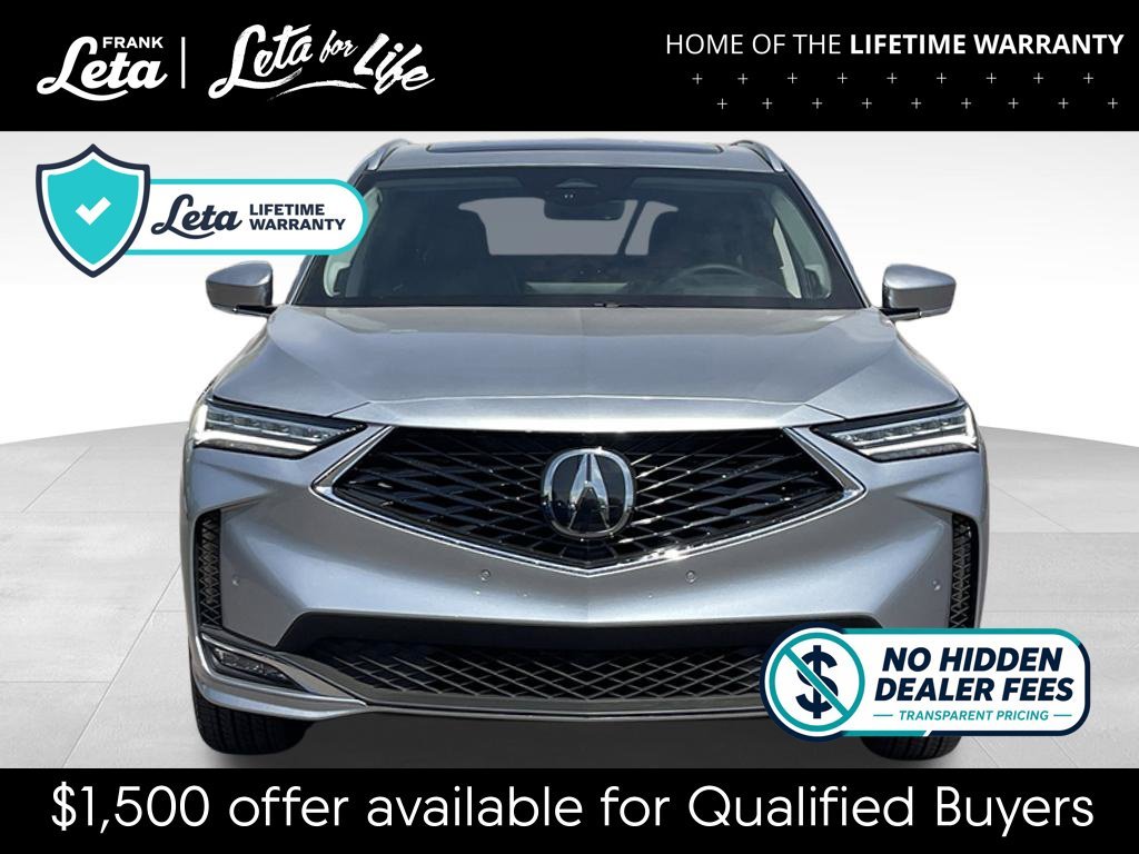 New 2026 Solar Silver Metallic Acura w/Advance Package image 9