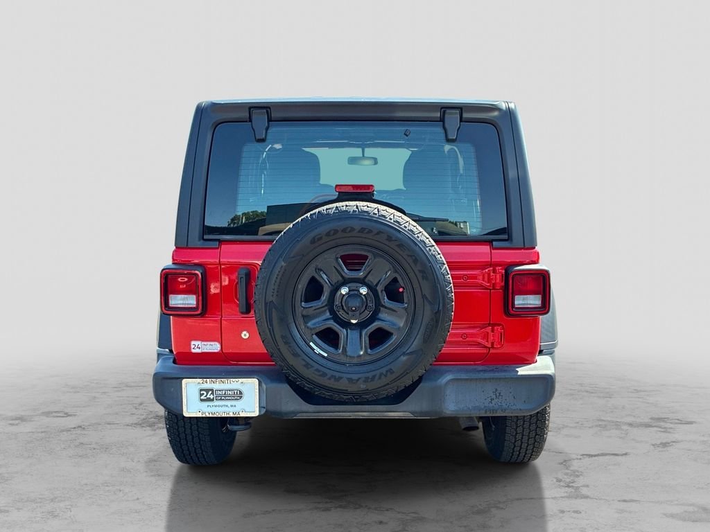 Used 2019 Red Jeep Unlimited Sport image 6