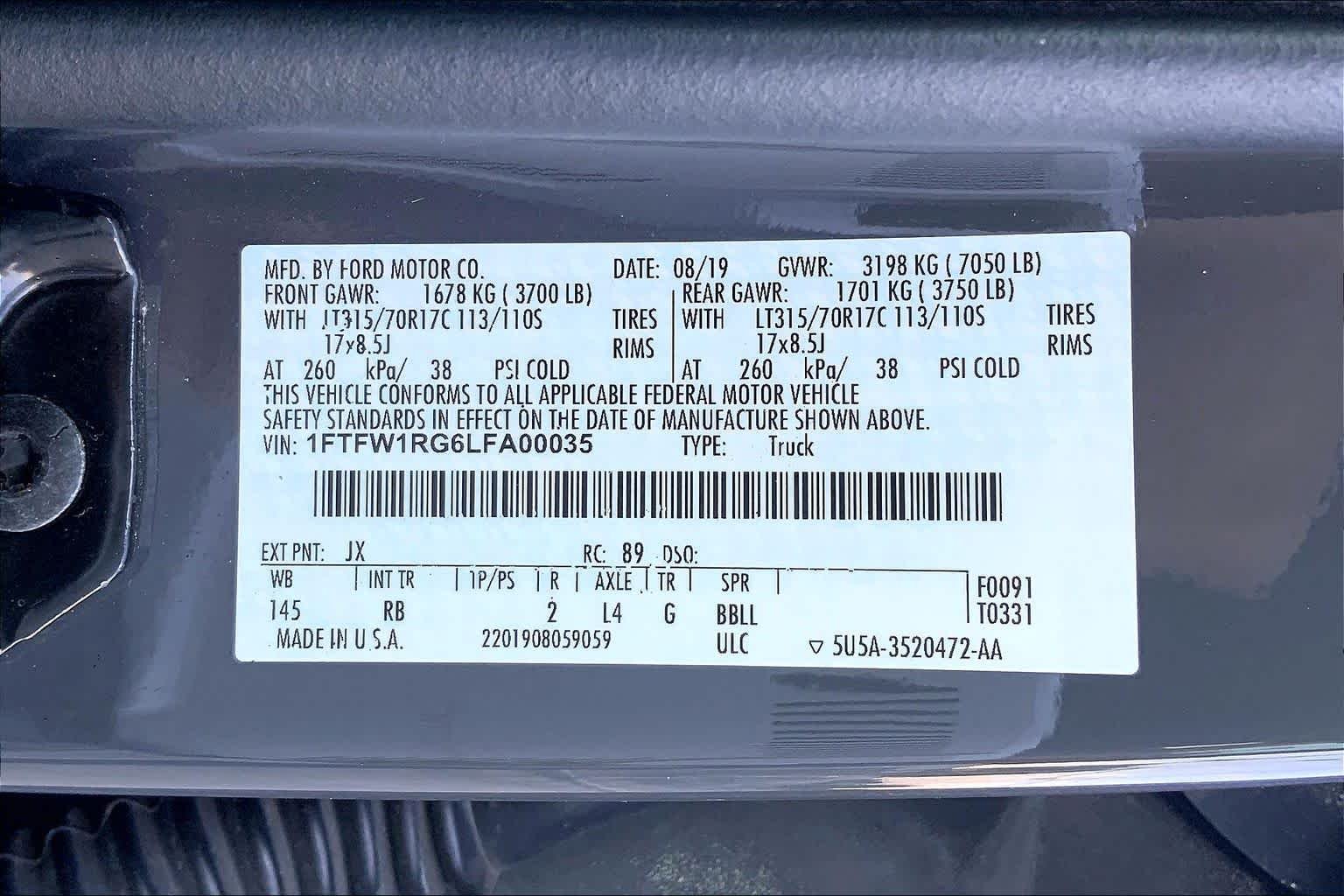 Certified Used 2020 Lead Foot Ford Raptor image 37