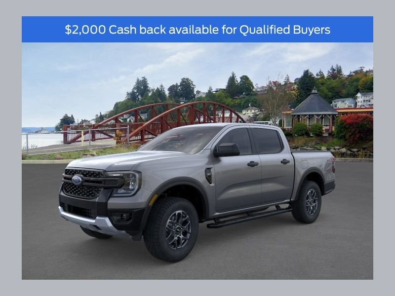 New 2026 Carbonized Gray Metallic Ford XLT image 1