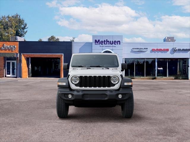 New 2026 Bright White Clearcoat Jeep Sport S image 47