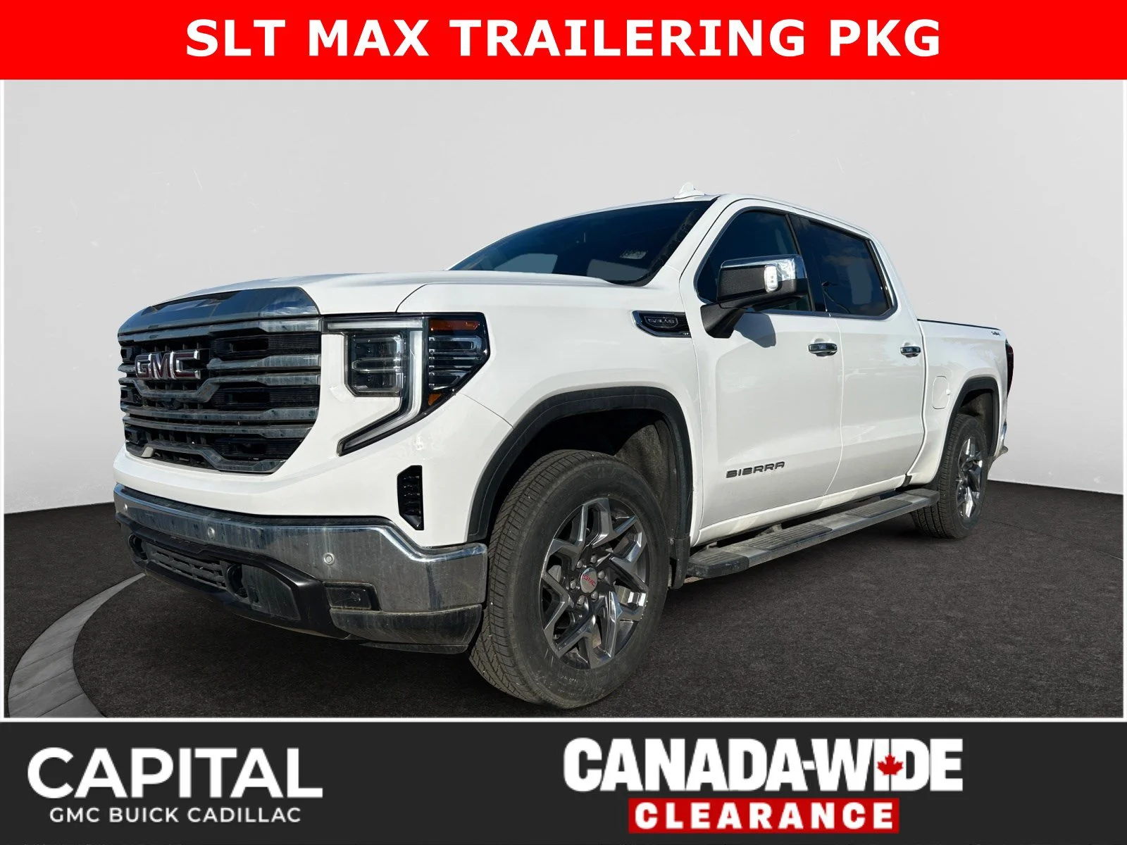New 2026 Summit White GMC SLT image 1