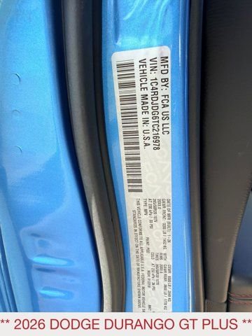 New 2026 B5 Blue Dodge GT Plus image 23
