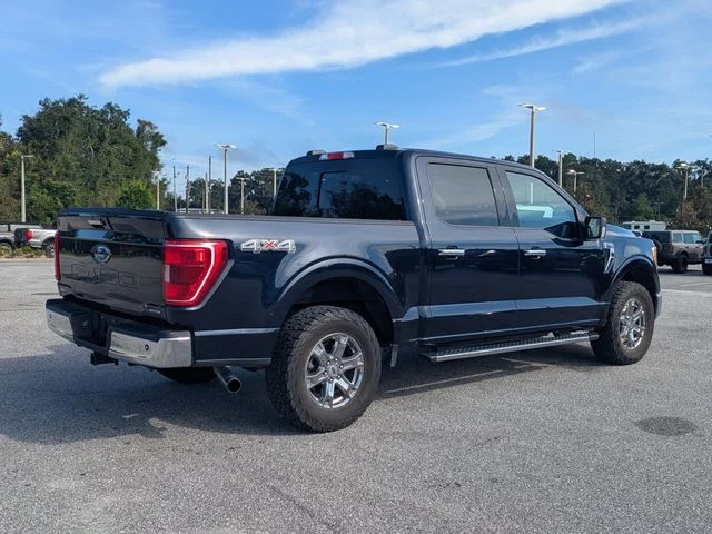 Certified Used 2021 Blue Ford XLT image 4