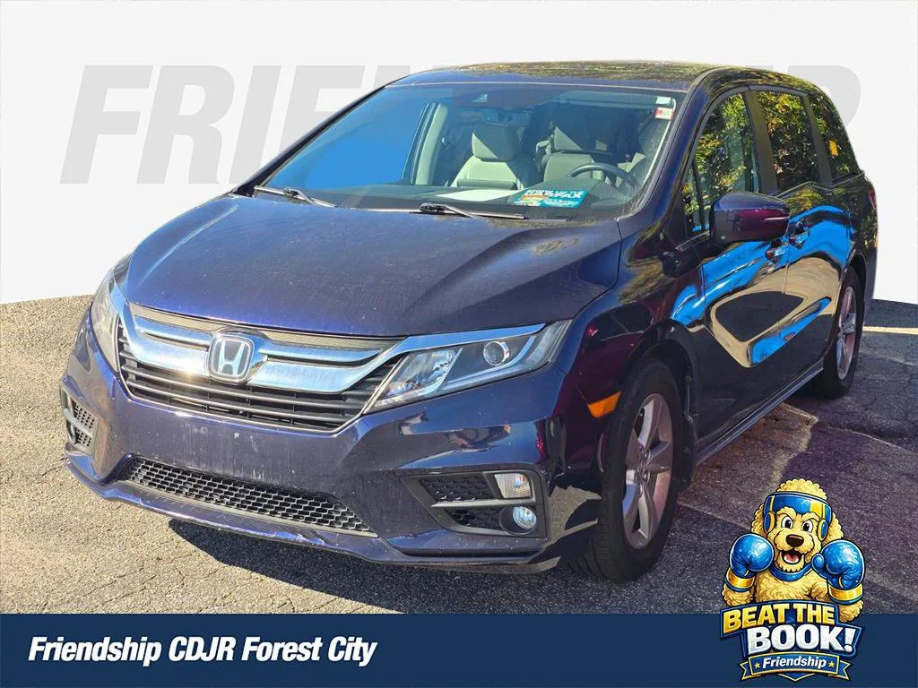 Used 2020 Blue Honda EX-L image 1