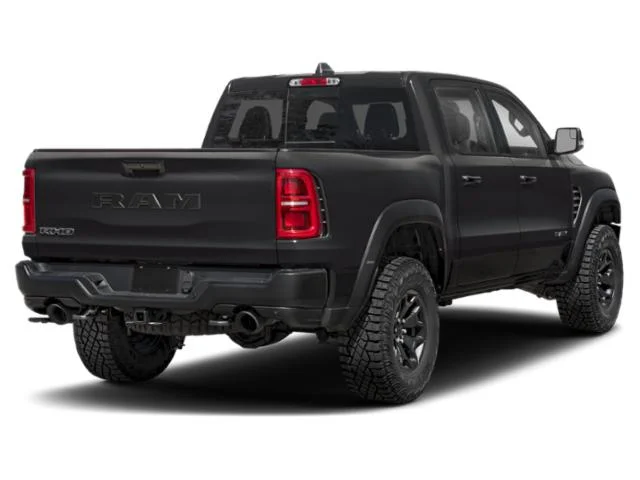 New 2027 Diamond Black Crystal Pearl-Coat Exterior Paint RAM TRX image 3