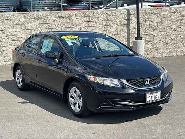 Used 2013 Honda Civic LX with VIN 19XFB2F56DE268082 for sale in El Cajon, CA