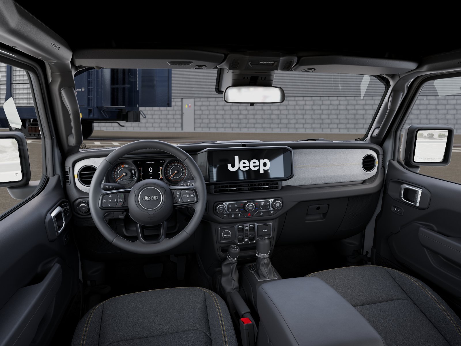 New 2027 Bright White Clear-Coat Paint Jeep Sport S image 14