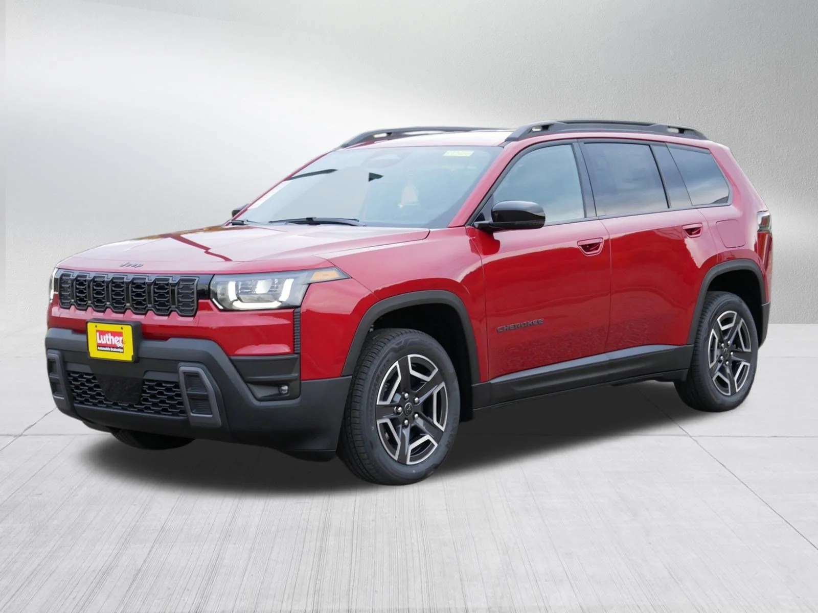 New 2026 Red Hot Pearl-Coat Exterior Paint Jeep Limited image 4