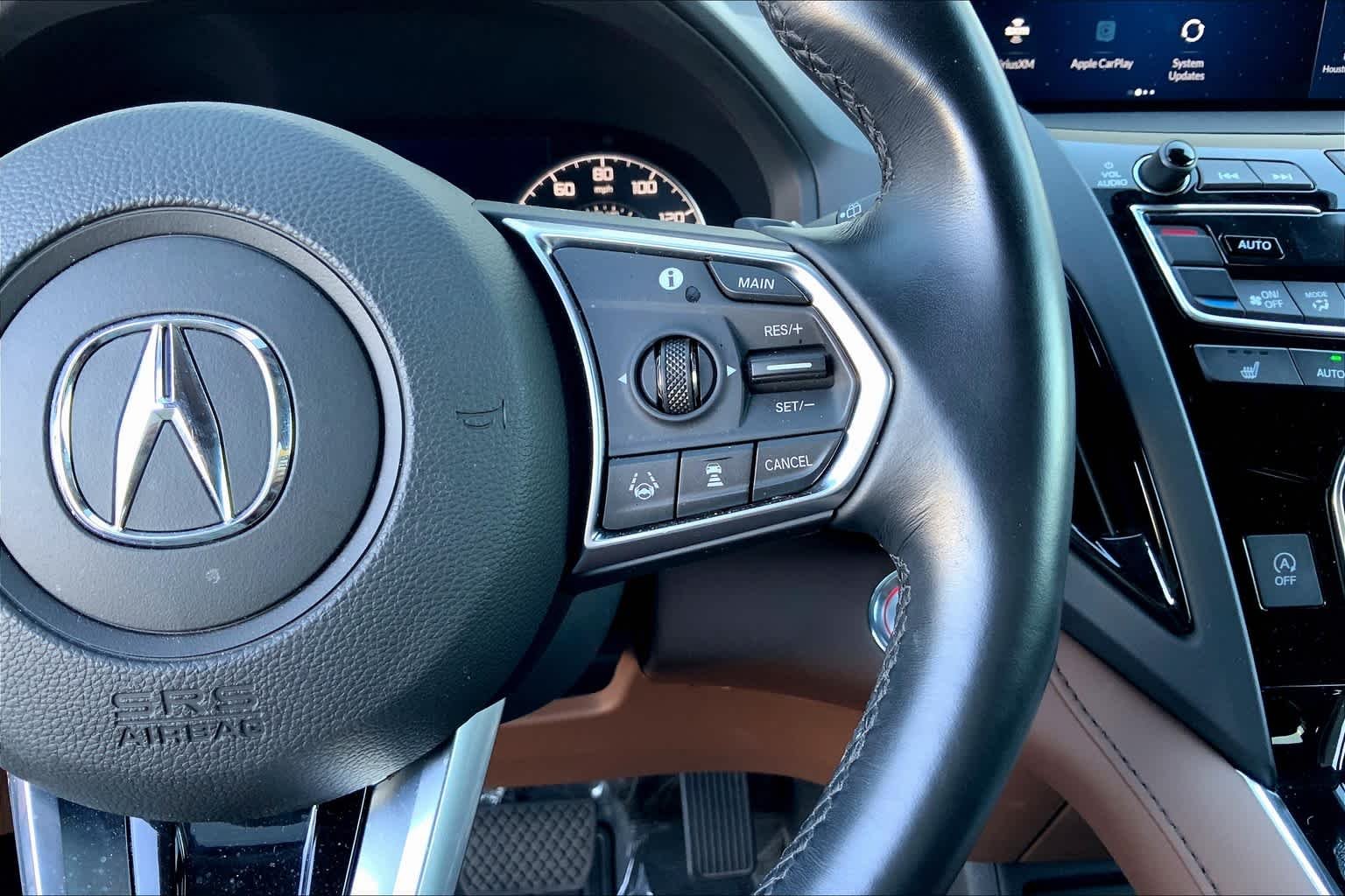 Used 2021 Platinum White Pearl Acura w/Technology Package image 24