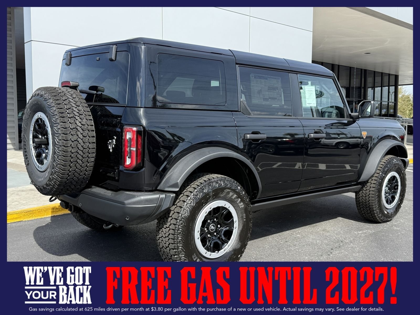 New 2026 Shadow Black Ford Badlands image 4