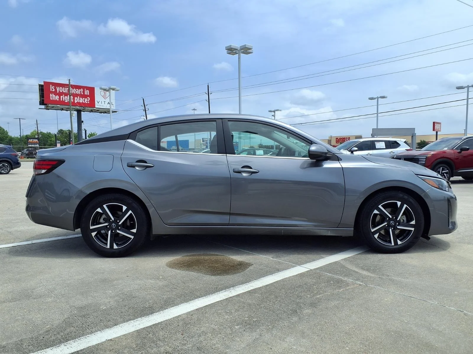 2024 Nissan Sentra SV Gray at Robbins Nissan
