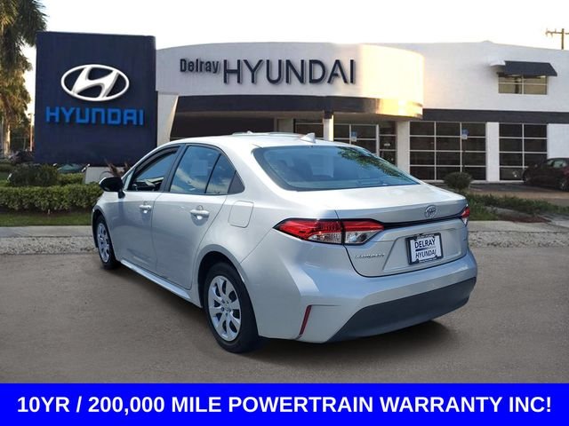 Used 2024 Silver Toyota LE image 4