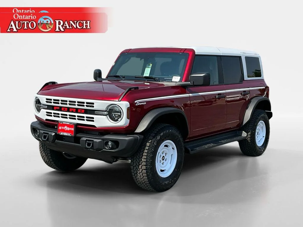 New 2026 Ruby Red Metallic Tinted Clearcoat Ford Heritage Edition image 7