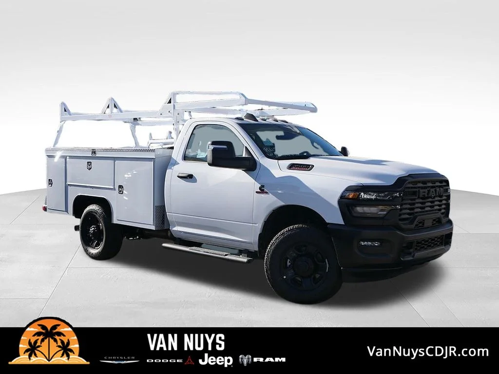 New 2026 Bright White Clearcoat RAM Tradesman image 1
