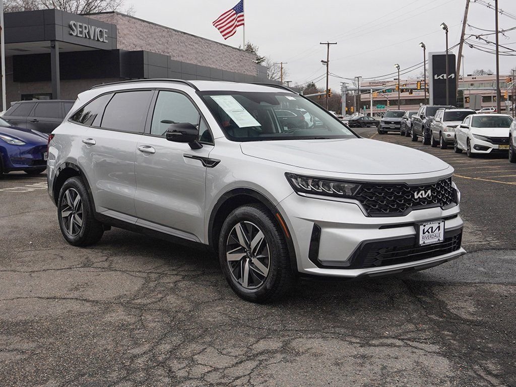 Used 2022 Kia Sorento S with VIN 5XYRL4LCXNG080937 for sale in Riverdale, NJ