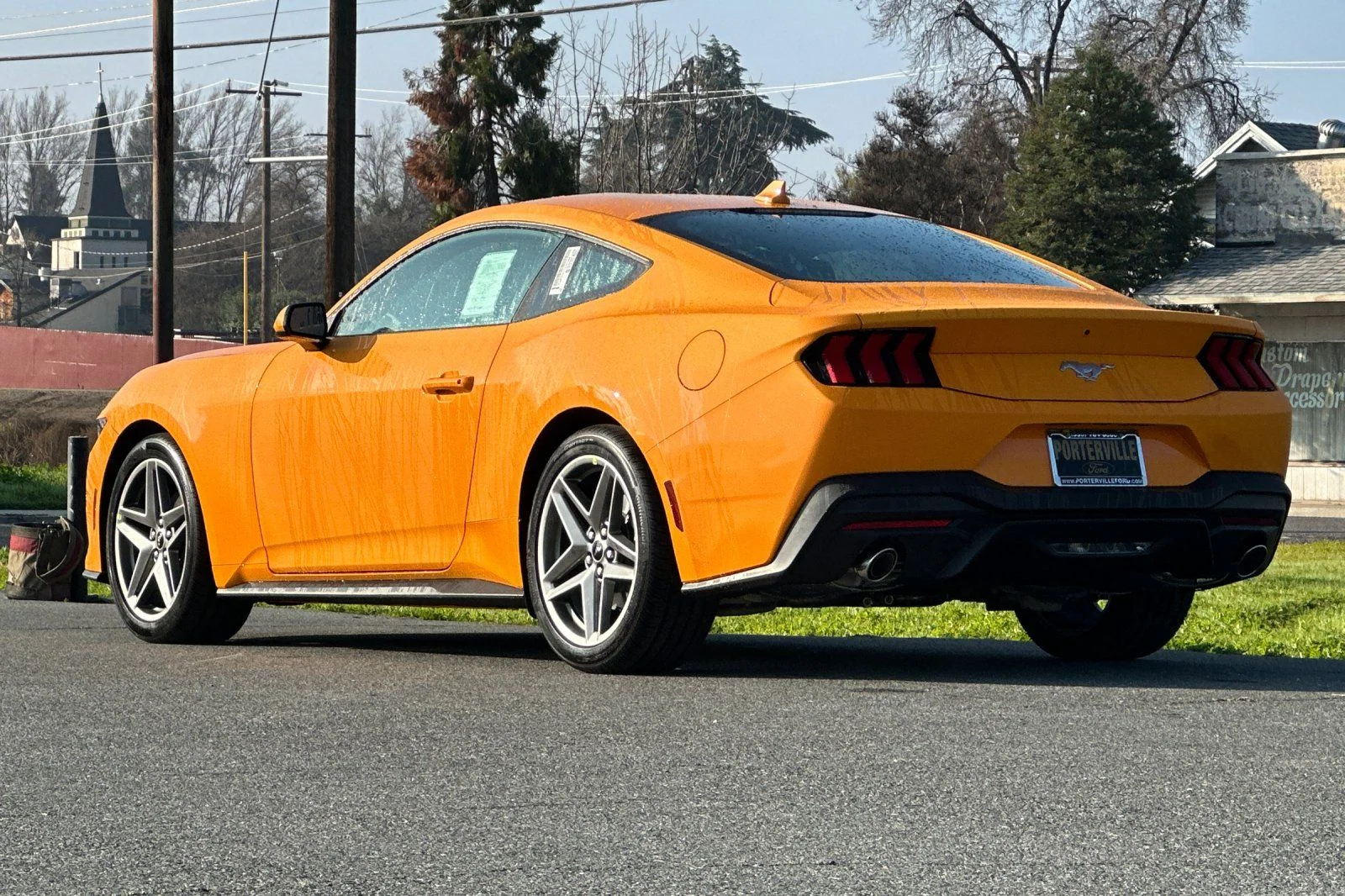 New 2026 Orange Fury Metallic Tri-coat Ford EcoBoost® Fastback image 7