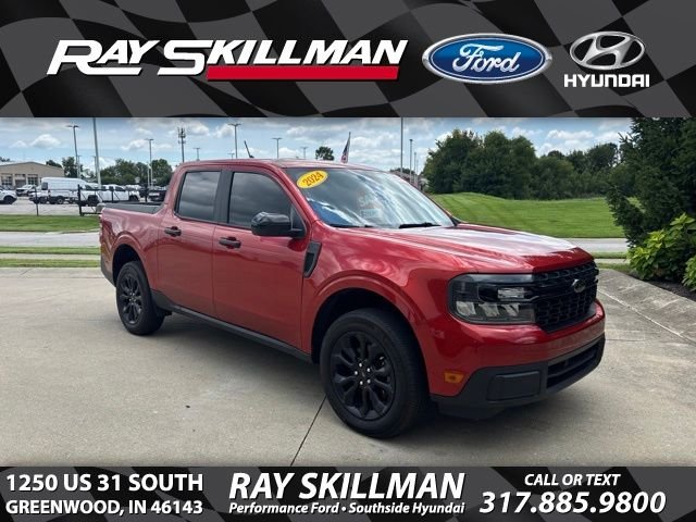 Certified Used 2024 Red Ford XLT image 1