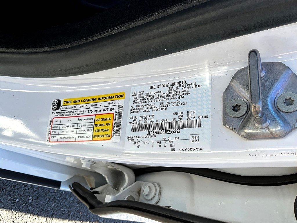 Used 2018 White Ford SE image 21