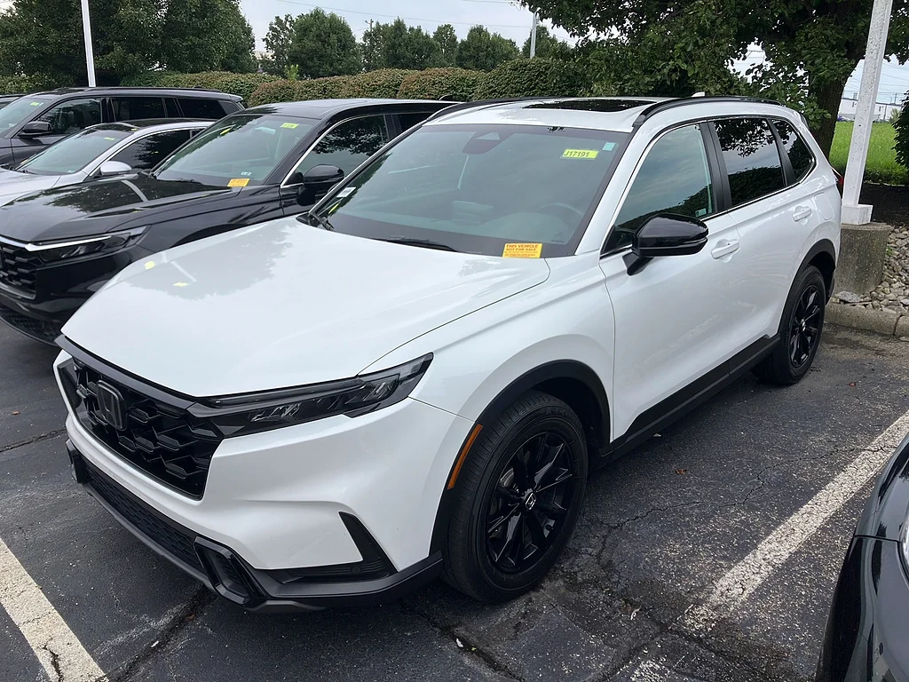 Certified Used 2024 Platinum White Pearl Honda Sport-L image 3