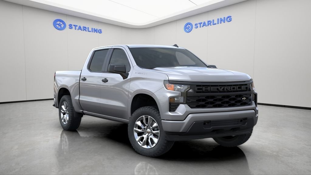 New 2026 Sterling Gray Metallic Chevrolet Custom image 7