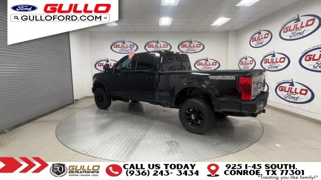 Certified Used 2021 Black Metallic Ford Lariat image 2