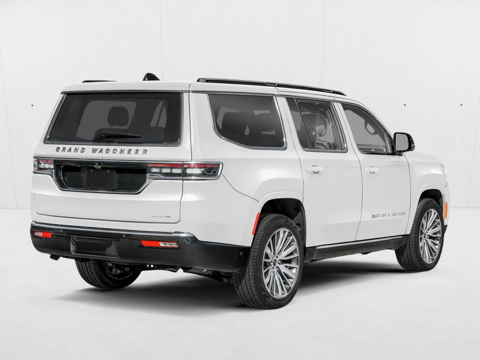 New 2026 Bright White Clearcoat Jeep Summit Obsidian image 2