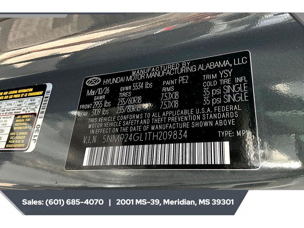 New 2026 ECOTRONIC GRAY Hyundai SEL FWD image 7