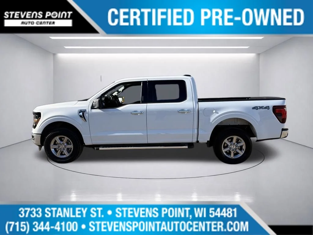 Used 2024 Oxford White Ford XLT image 4