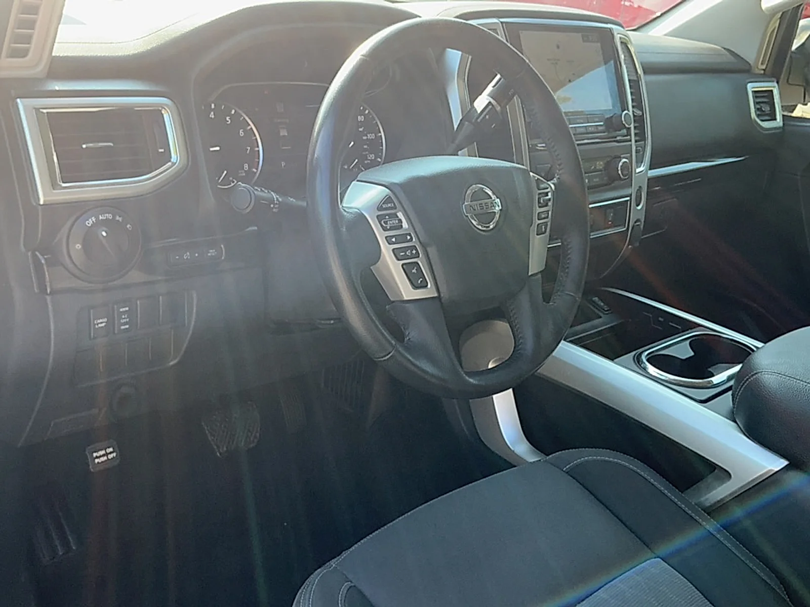 Used 2021 Gun Metallic Nissan Crew Cab SV 4x4 image 7