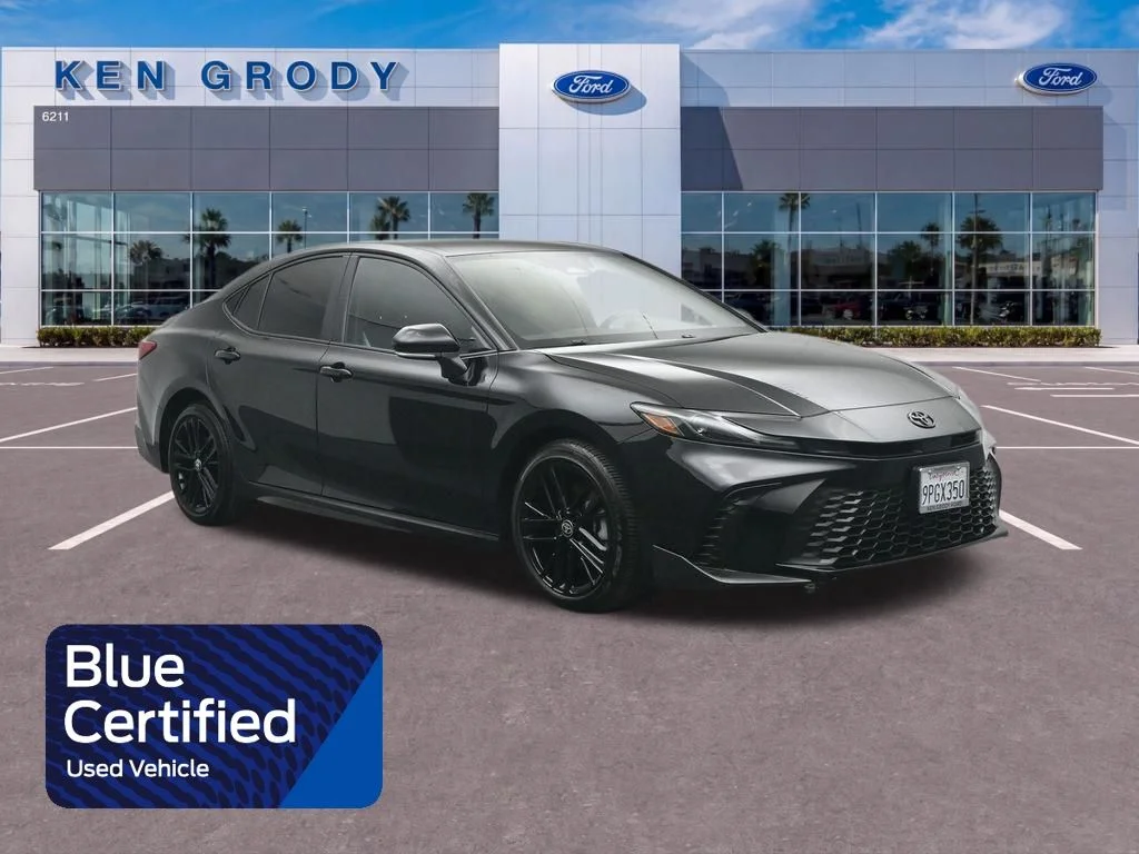 Used 2025 Black Toyota SE image 1