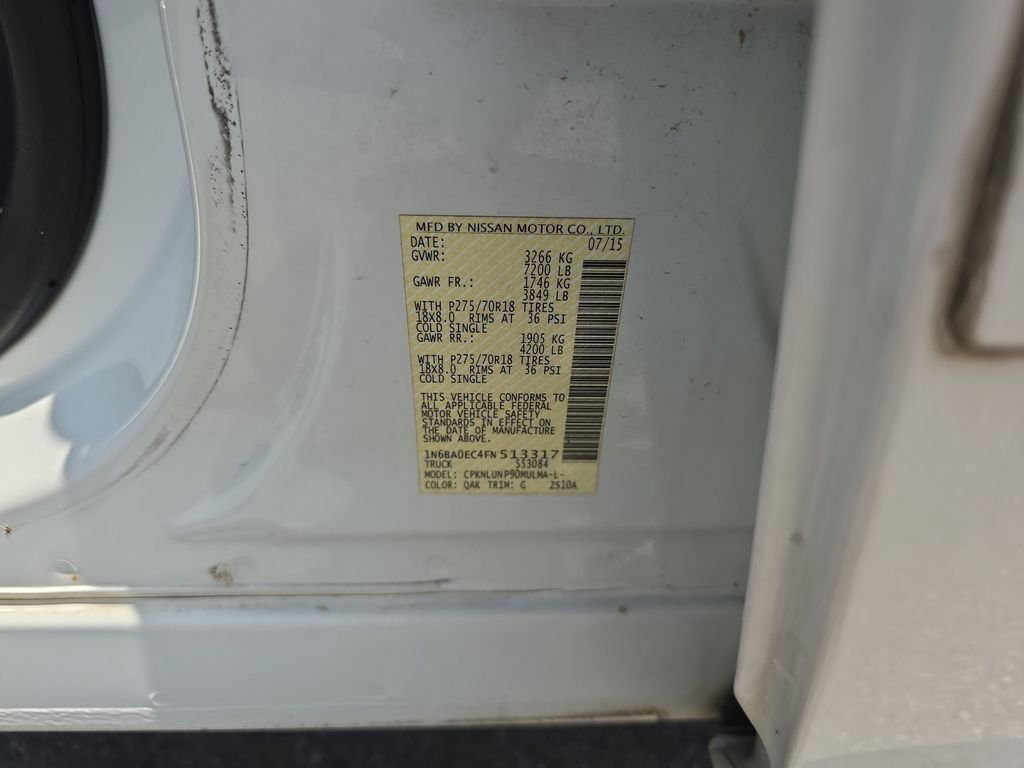 Used 2015 White Nissan PRO-4X image 35