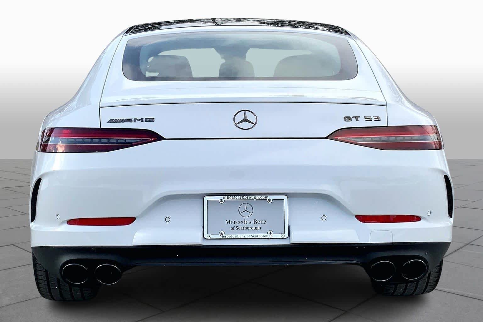 New 2026 MANUFAKTUR Moonlight White Metallic Mercedes-Benz AMG® GT 53 image 4