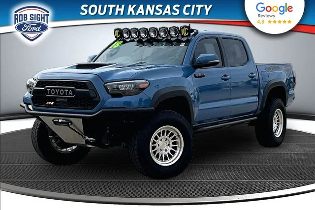 Used 2018 Blue Toyota TRD Pro image 1