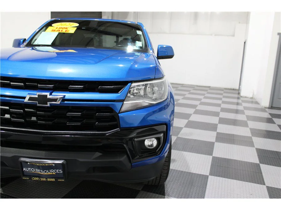 Used 2021 Bright Blue Metallic Chevrolet 2WD LT image 8