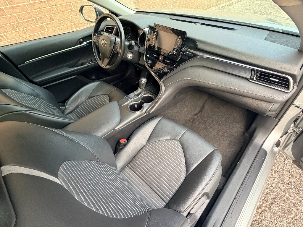Used 2024 Celestial Silver Metallic Toyota SE image 22