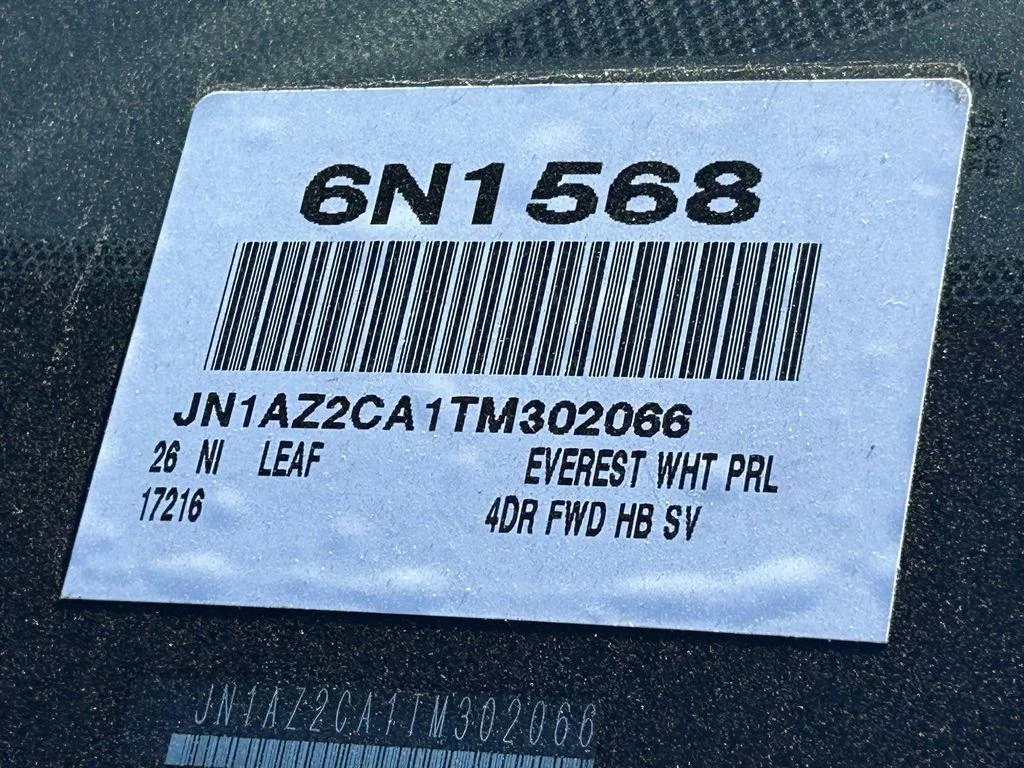 New 2026 Everest White Pearl Tricoat/Black Nissan SV+ image 23