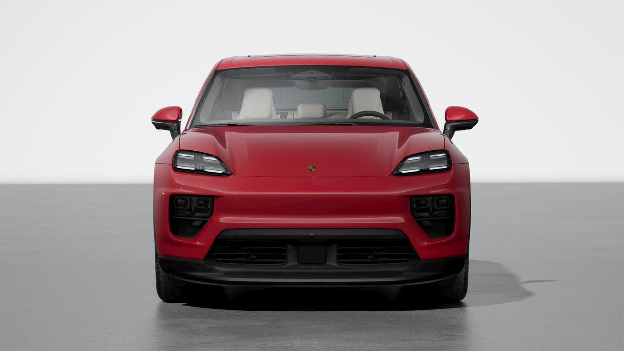 New 2026 Carmine Red Porsche Electric image 8