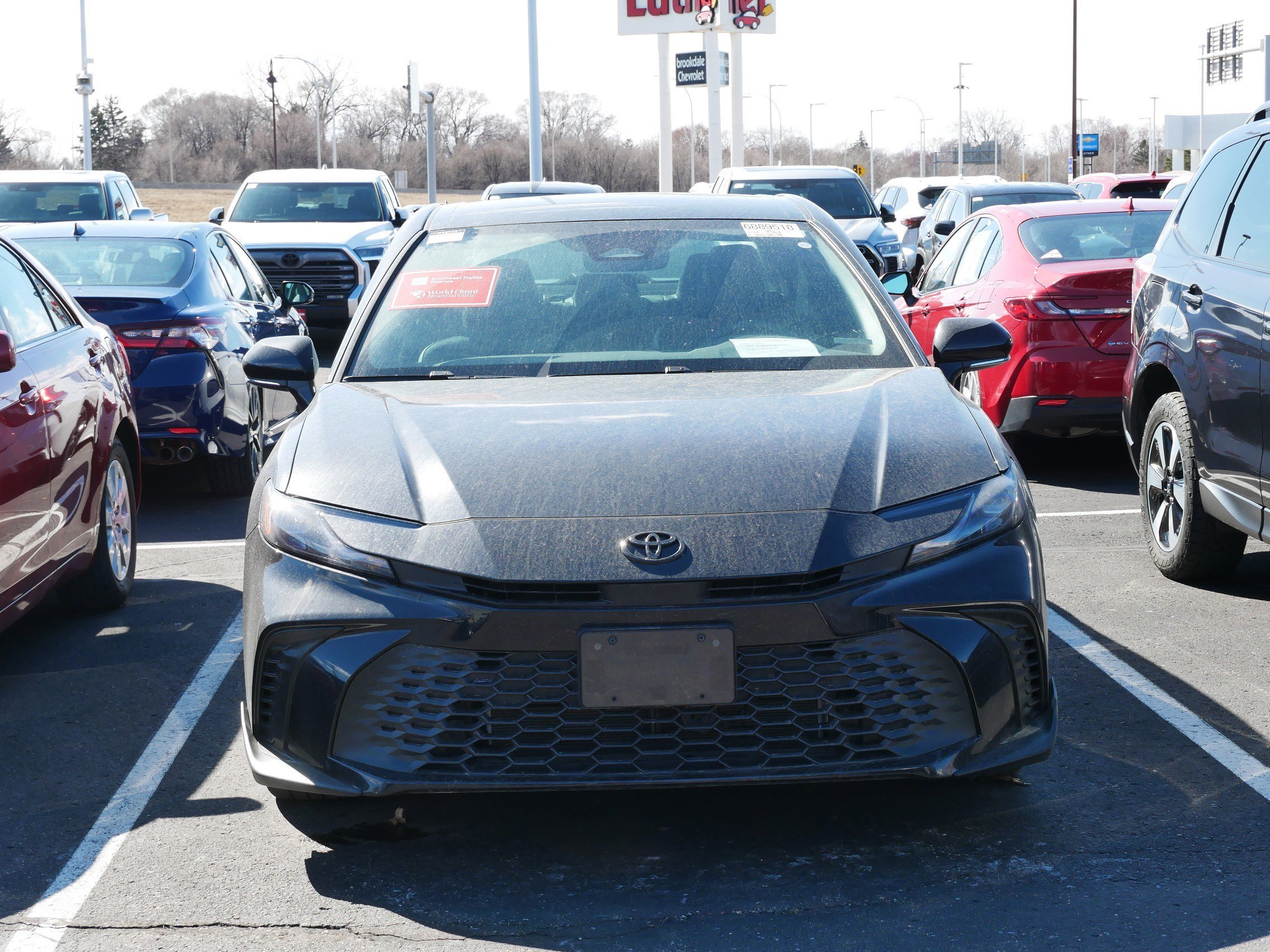 Used 2025 Toyota Camry SE with VIN 4T1DBADKXSU013830 for sale in Brooklyn Center, Minnesota