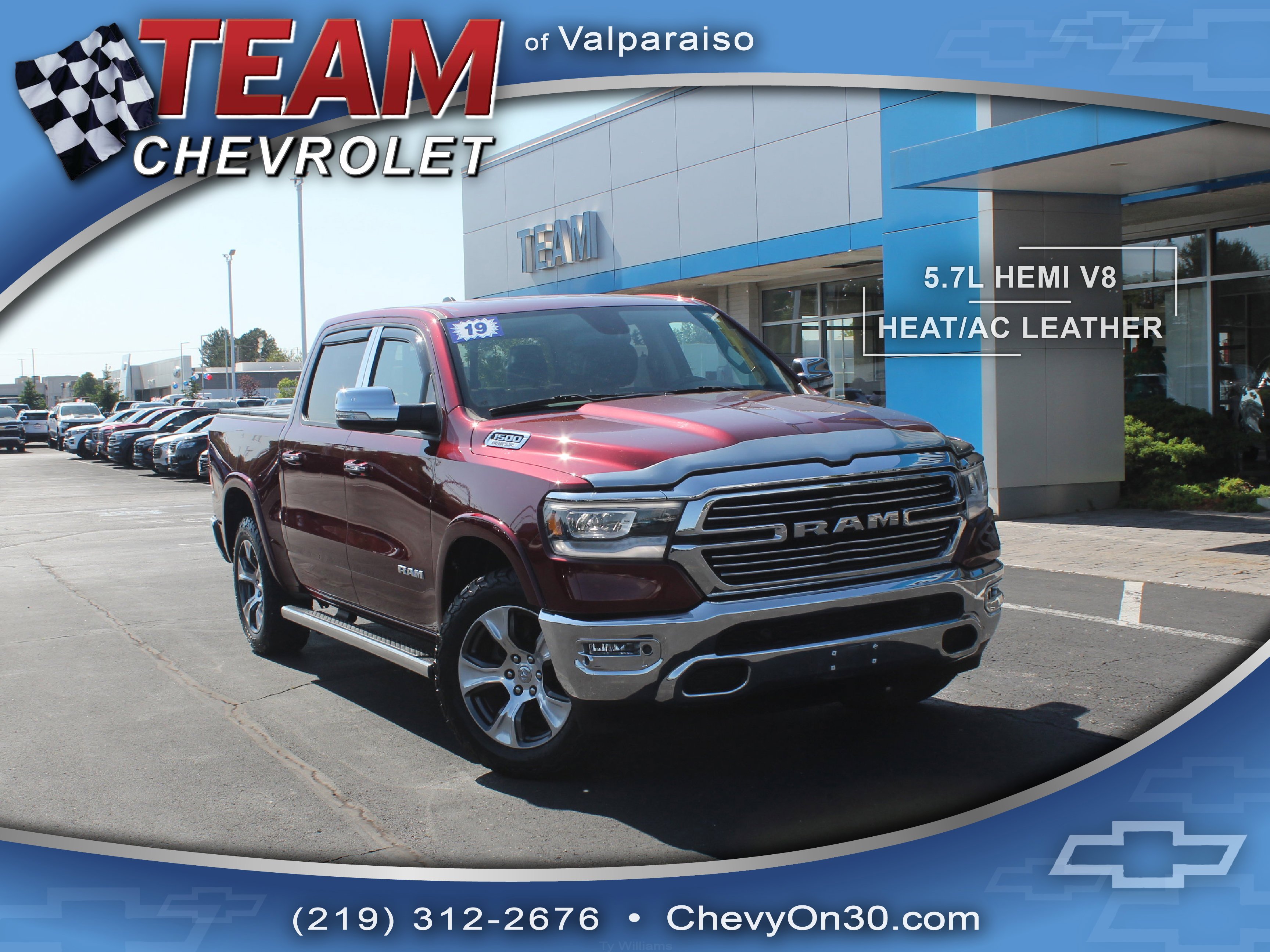 2019 RAM 1500 Laramie 4x4 Crew Cab 5'7's photo