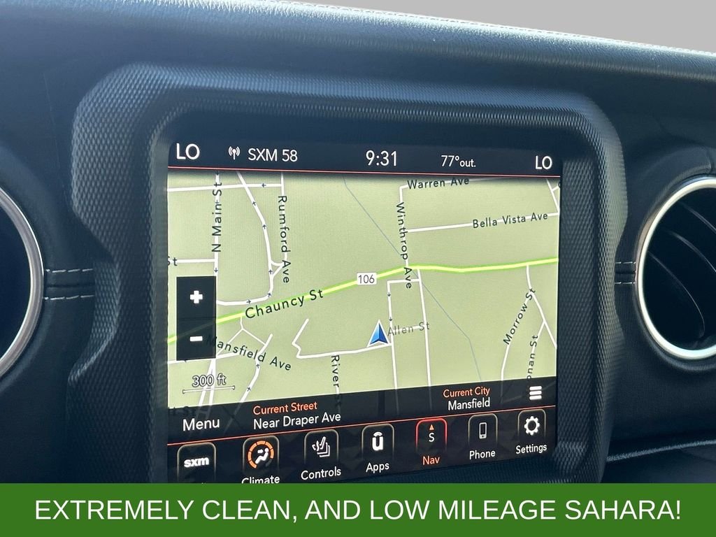 Used 2022 Black Jeep Unlimited Sahara image 32