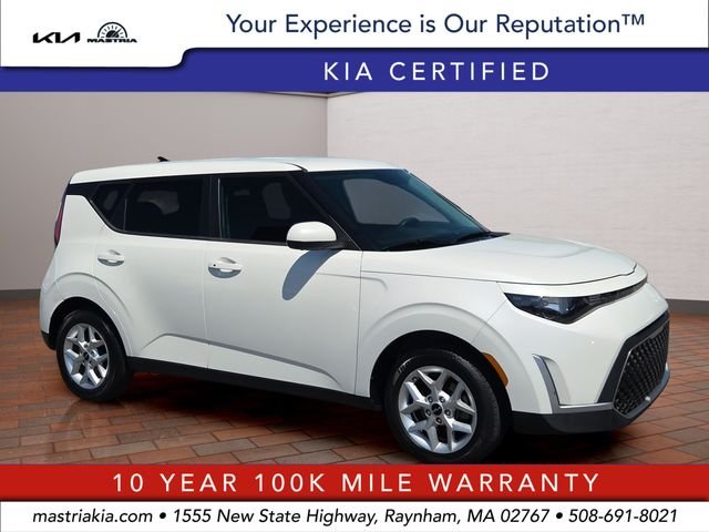 Certified Used 2024 White Kia S image 1