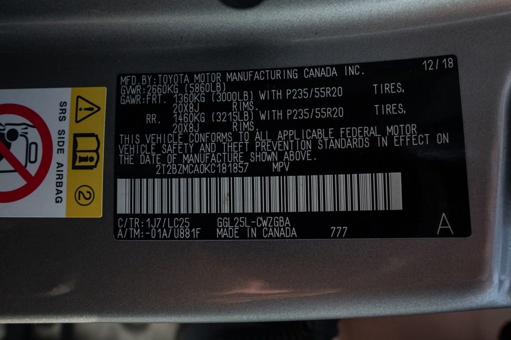 Used 2019 Silver Lexus 350 F Sport image 45