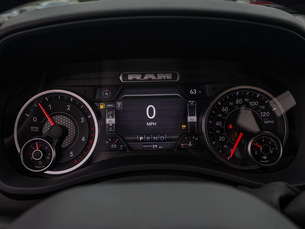 New 2026 Ceramic Gray Clear-Coat Exterior Paint RAM Big Horn Night Edition image 26