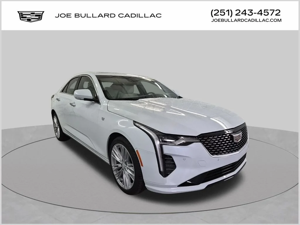 New 2026 Vibrant White Cadillac Premium Luxury image 1