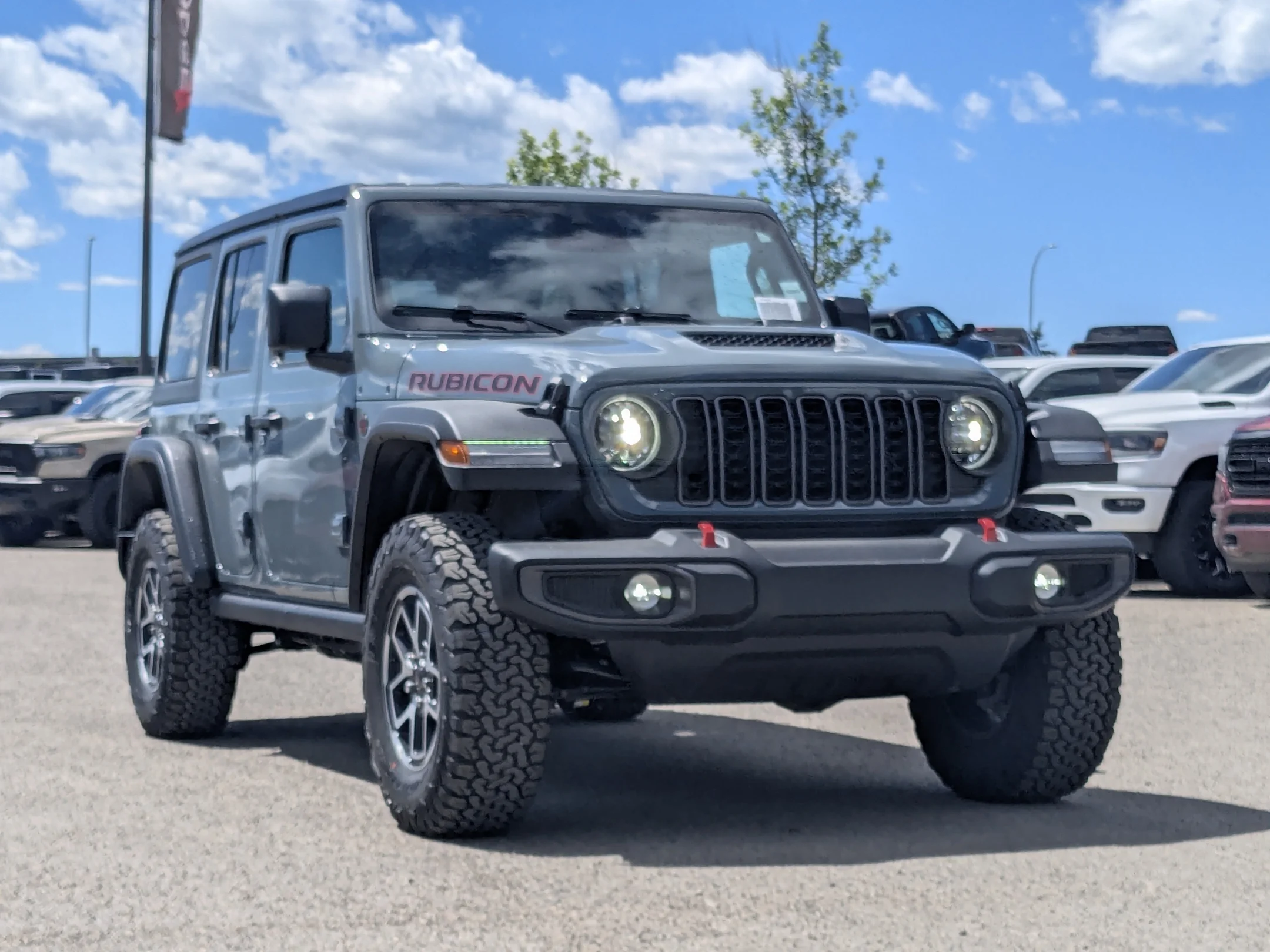 New 2026 Dark blue Jeep Rubicon - - 4x4 - 8-Spd Auto - Nappa Leather Seats - Black Freedom Top - Convenience Grp & More! image 2