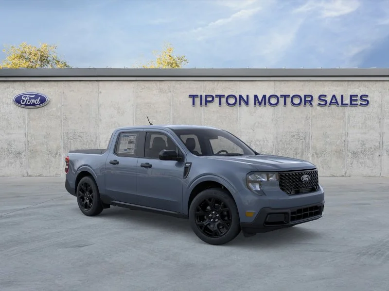 New 2025 Azure Gray Metallic Tri-Coat Ford XLT image 7