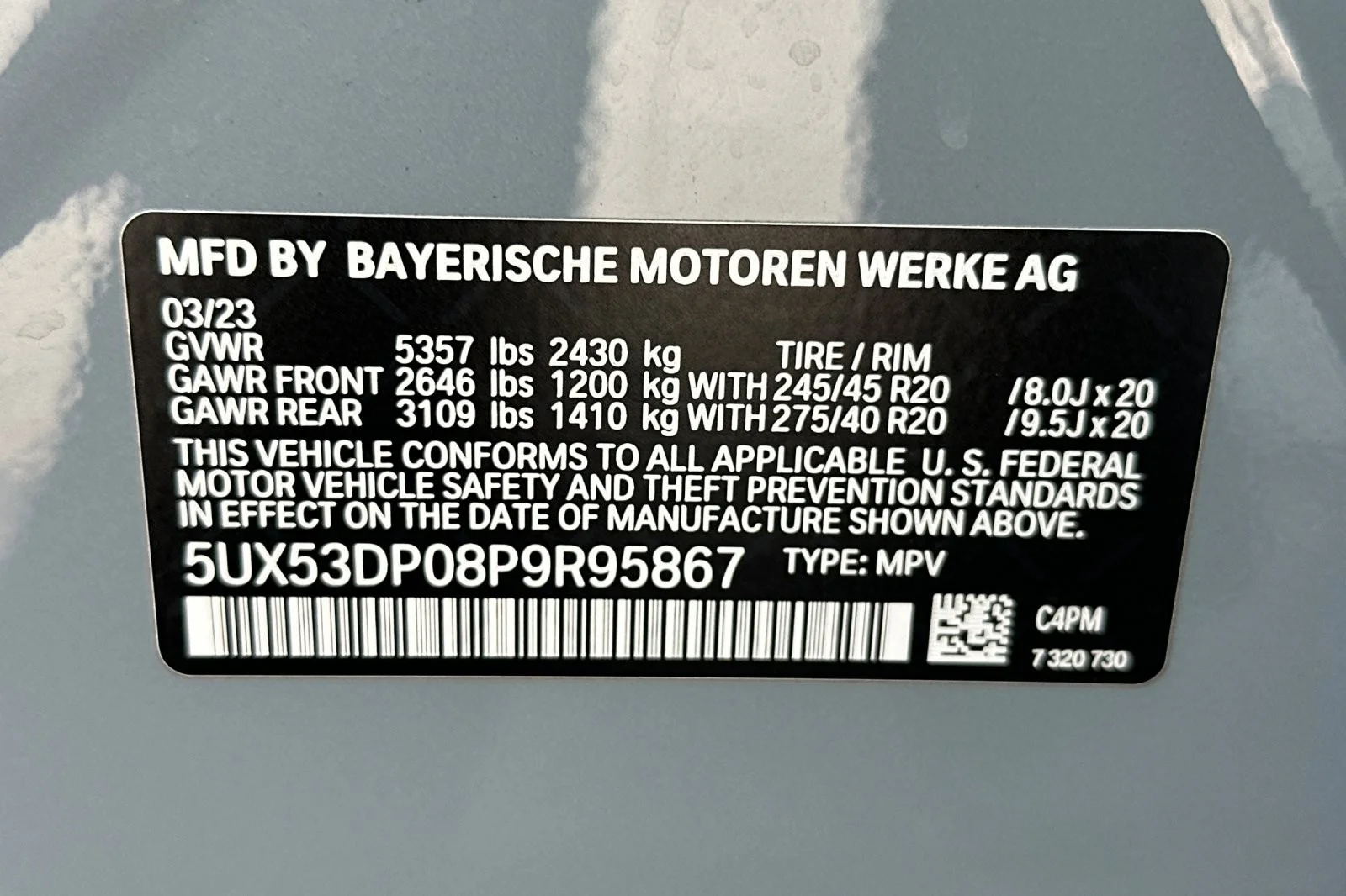 Used 2023 Brooklyn Grey Metallic BMW xDrive30i image 28